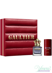 Jean Paul Gaultier Scandal Pour Homme Set (EDT 50ml + Deo Stick 75ml) for Men Men's Gift sets