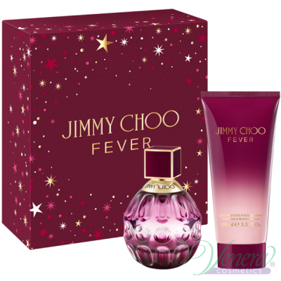 Jimmy Choo Fever Set (EDP 60ml + BL 100ml) for Women Women's Gift sets