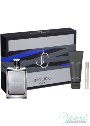 Jimmy Choo Man Set (EDT 100ml + EDT 7.5ml +SG 1...