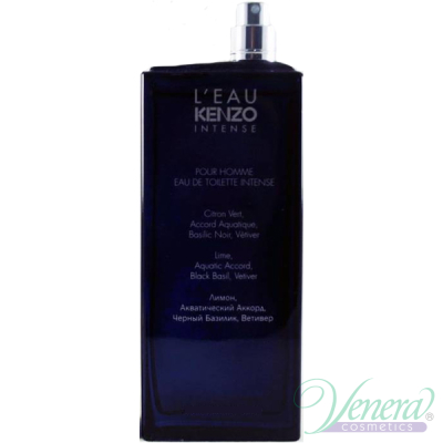 Kenzo L'Eau Kenzo Intense Pour Homme EDT 100ml for Men Without Package Men's Fragrances without package