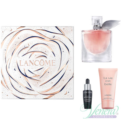 Lancome La Vie Est Belle Set (EDP 50ml + BL 50ml + Genifique Serum 10ml) for Women Gift Sets