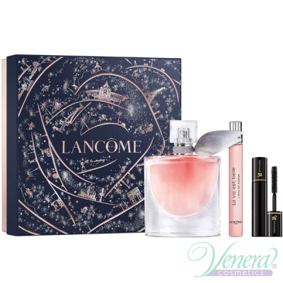 Lancome La Vie Est Belle Set (EDP 50ml + EDP 10ml + Mascara 2ml) for Women Gift Sets