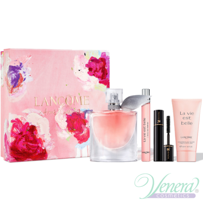 Lancome La Vie Est Belle Set (EDP 50ml + EDP 10ml + Mascara 2ml) for Women Gift Sets