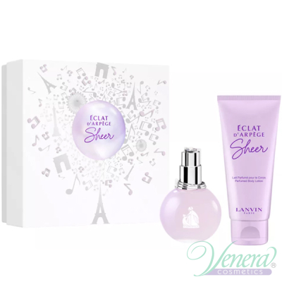 Lanvin Eclat D'Arpege Sheer Set (EDT 50ml + BL 100ml) for Women Gift Sets