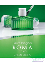 Laura Biagiotti Roma Uomo Green Swing EDT 40ml for Men Men's Fragrances