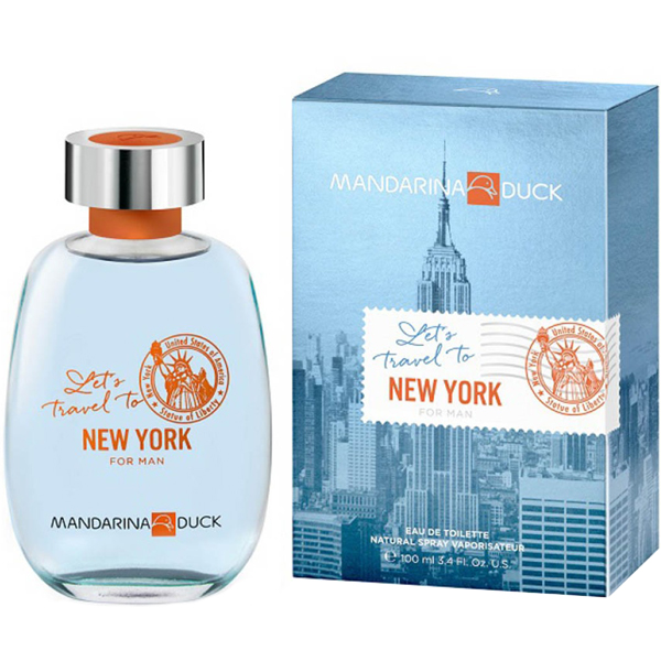 Mandarina Duck Let's Travel To New York EDT 100ml for Men Without Package