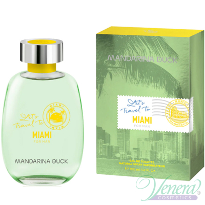 Mandarina Duck Let's Travel To Miami EDT 100ml for Men Men`s Fragrances