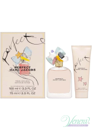 Marc Jacobs Perfect Set (EDP 100ml + BL 75ml) for Women Gift Sets