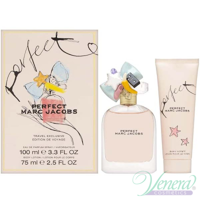 Marc Jacobs Perfect Set (EDP 100ml + BL 75ml) for Women Gift Sets