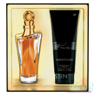 Mauboussin Elixir Pour Elle Set (EDP 100ml + SG 200ml) for Women Women's Gift sets