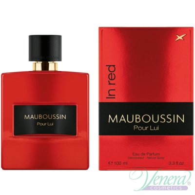 Mauboussin Pour Lui in Red EDP 100ml for Men Men's Fragrance