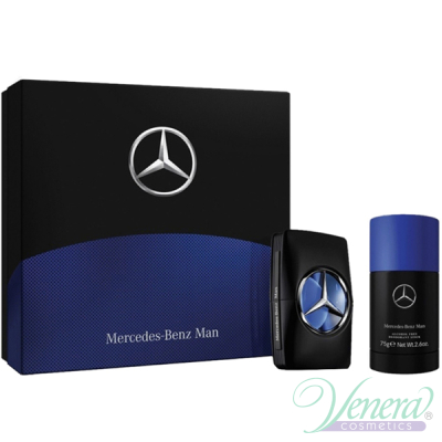 Mercedes-Benz Man Set (EDT 50ml + Deo Stick 75ml) for Men Men's Gift sets