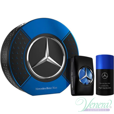 Mercedes-Benz Man Set (EDT 100ml + Deo Stick 75ml) for Men Men's Gift sets