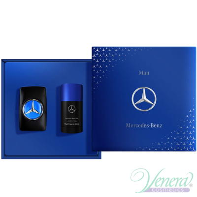 Mercedes-Benz Man Set (EDT 50ml + Deo Stick 75ml) for Men Men's Gift sets