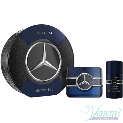 Mercedes-Benz Sign Set (EDP 100ml + Deo Stick 75ml) for Men Men's Gift sets