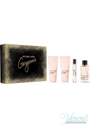 Michael Kors Gorgeous! (EDP 100ml + EDP 10ml + BL 100ml +SG 100ml) for Women Sets Michael Kors Gorgeous! (EDP 100ml + EDP 10ml + BL 100ml +SG 100ml) for Women Women's Gift sets