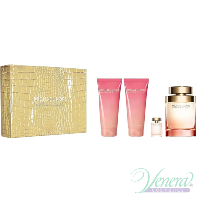 Michael Kors Wonderlust (EDP 100ml + EDP 4ml + BL 100ml +SG 100ml) for Women Gift Sets