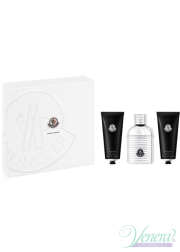 Moncler pour Homme Set (EDP 100ml + Shampoo 100ml + SG 100ml) for Men