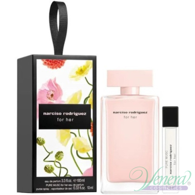 Narciso Rodriguez for Her Set (EDP 100ml + EDP 10ml) for Women Women's Gift sets