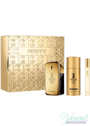 Paco Rabanne 1 Million Set (EDT 50ml + EDT 10ml + Deo Spray 150ml) for Men Men's Gift sets
