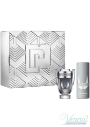 Paco Rabanne Invictus Platinum Set (EDP 100ml + Deo Spray 150ml) for Men Men's Gift sets