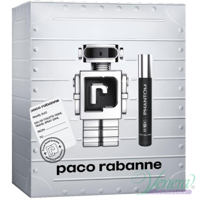 Paco Rabanne Phantom Set (EDT 100ml + EDT 20ml) for Men Men's Gift Sets