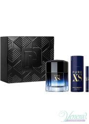 Paco Rabanne Pure XS Set (EDT 100ml + EDT 10ml + Deo Spray 150ml) for Men Men's Gift sets