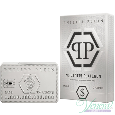 Philipp Plein No Limit$ Platinum EDP 50ml for Men Men's Fragrance