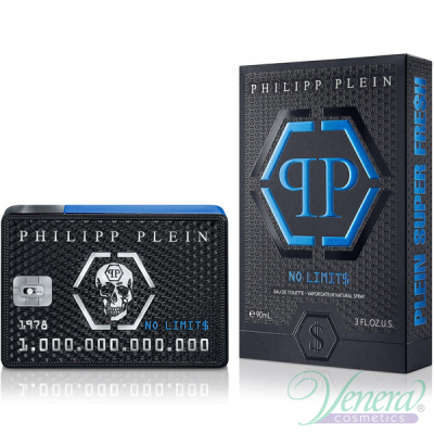 Philipp Plein No Limit$ Super Fre$h EDT 90ml for Men Men's Fragrance