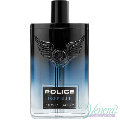 Police Deep Blue EDT 100ml for Men Without Package Men's Fragrances without package