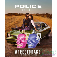 Police To Be Free To Dare EDT 125ml for Men Without Package Men's Fragrance without package