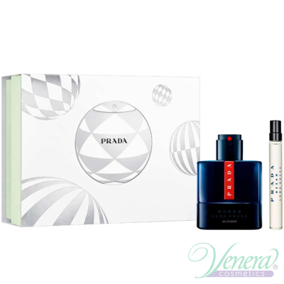 Prada Luna Rossa Ocean Eau de Parfum Set (EDP 50ml + EDP 10ml) for Men Gift Sets