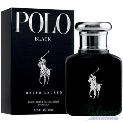 Ralph Lauren Polo Black EDT 40ml for Men Men's Fragrances