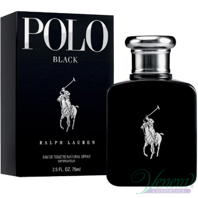 Ralph Lauren Polo Black EDT 75ml for Men Men's Fragrances