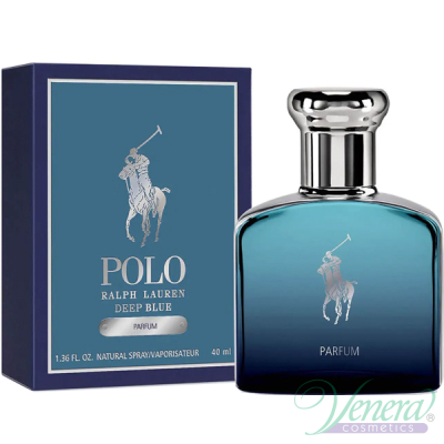 Ralph Lauren Polo Deep Blue Parfum 40ml for Men Men's Fragrances