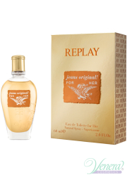 Replay Jeans Original for Her EDT 60ml for Women Without Package Women's Fragrances without package