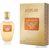 Replay Jeans Original for Her EDT 60ml for Women Without Package Women's Fragrances without package
