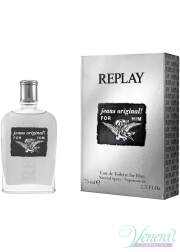 Replay Jeans Original for Him EDT 75ml for Men ...