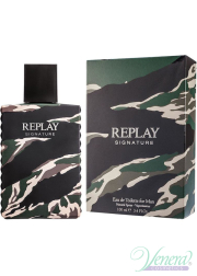 Replay Signature EDT 100ml for Men Without Package Men's Fragrances without package