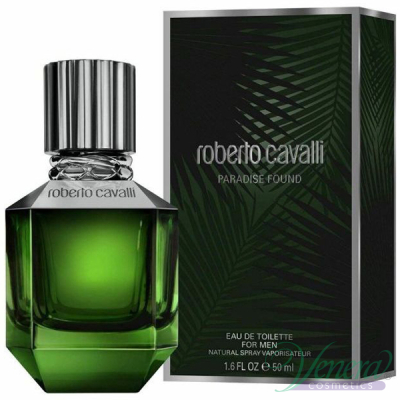 Roberto Cavalli Paradise Found EDT 50ml for Men Men's Fragrances
