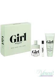 Rochas Girl Set (EDT 100ml + EDT 7.5ml + BL 100ml) for Women