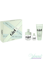 Rochas Girl Set (EDT 100ml + EDT 4.5ml + Body Wash 100ml) for Women