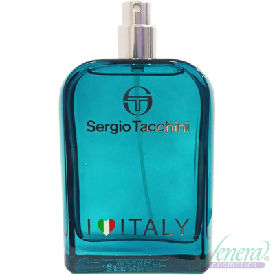 Sergio Tacchini I Love Italy EDT 100ml for Men Without Package Men's Fragrance without cap