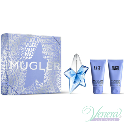 Thierry Mugler Angel Set (EDP 25ml + BL 50ml + SG 50ml) for Women Women's Gift sets