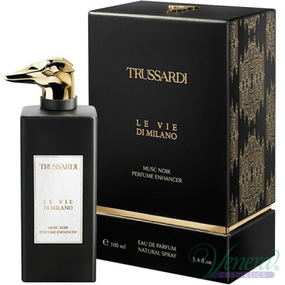 Trussardi Le Vie Di Milano Musc Noir Perfume Enhanter EDP 100ml for Men and Women Unisex Fragrance