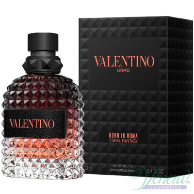 Valentino Uomo Born in Roma Coral Fantasy EDT 100ml For Men Men's Fragrance