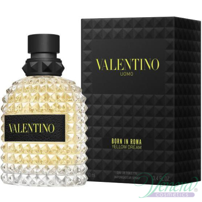 Valentino Uomo Born in Roma Yellow Dream EDT 100ml for Men Men's Fragrance