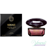 Versace Crystal Noir Parfum 50ml for Women Women's Fragrance