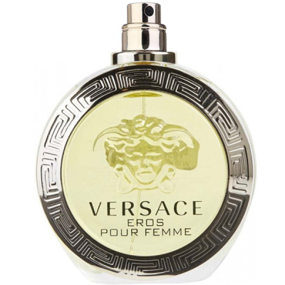 Versace Eros Pour Femme Eau de Toilette EDT 100ml for Women Without Package Women's Fragrances without cap