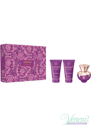 Versace Pour Femme Dylan Purple Set (EDP 50ml + BL 50ml + SG 50ml) for Women Women's Gift sets